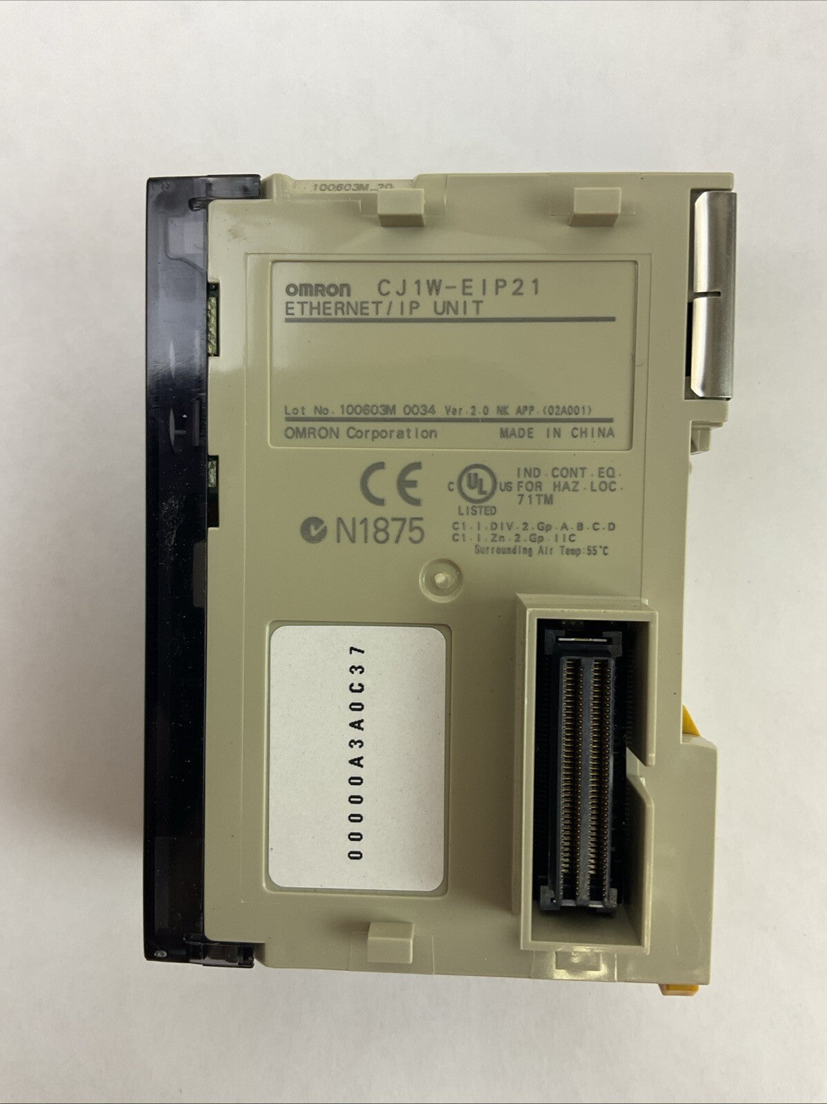 OMRON CJ1W-EIP21 ETHERNET/IP UNIT