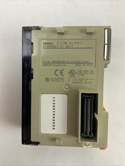 OMRON CJ1W-EIP21 ETHERNET/IP UNIT