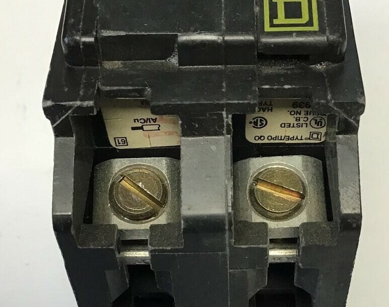 SQUARE D QO240 CIRCUIT BREAKER 40A 120/240VAC 2POLE