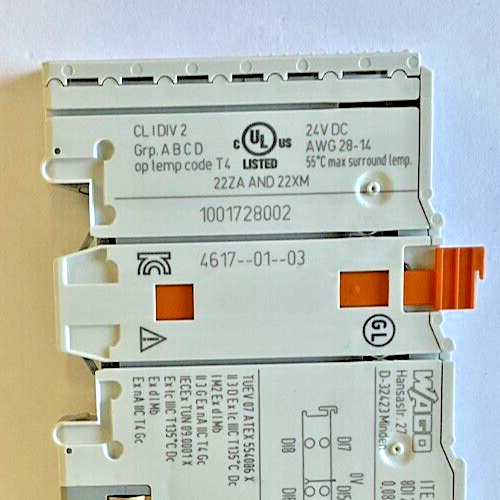 WAGO 750-437 DIGITAL INPUT 24VDC