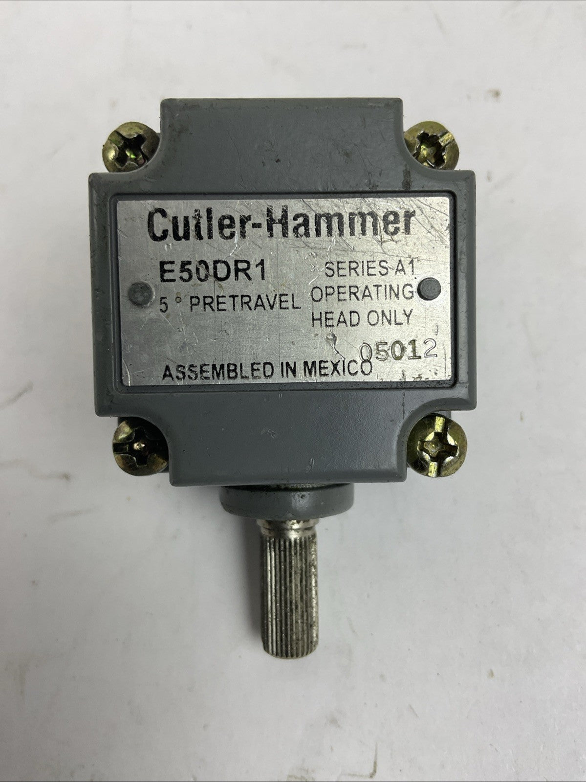 CUTLER HAMMER E50DR1 SERIES A1 OPERATING HEAD ONLY