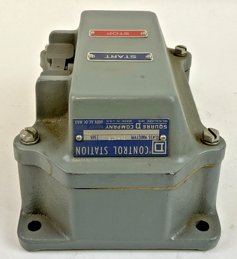 SQUARE D 9001 GW-206 CONTROL STATION SER.A 600VAC