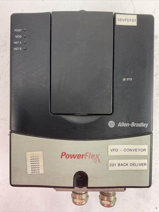 ALLEN BRADLEY 20AD2P1A0AYNANNN SER A FW 2.006 AC DRIVE