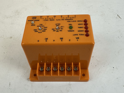 ATC SLM-440-ASE PHASE MONITOR RELAY 440-490VAC 3PH DPDT 3A 600VAC MICROPROCESSOR