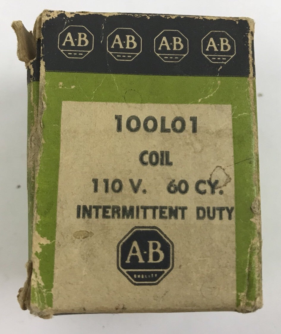 ALLEN-BRADLEY, 100L01, COIL, 110V, 60 CY, INTERMITTENT DUTY, NEW