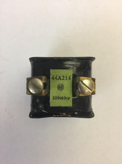 ALLEN BRADLEY 44A214 COIL 220V 60CY