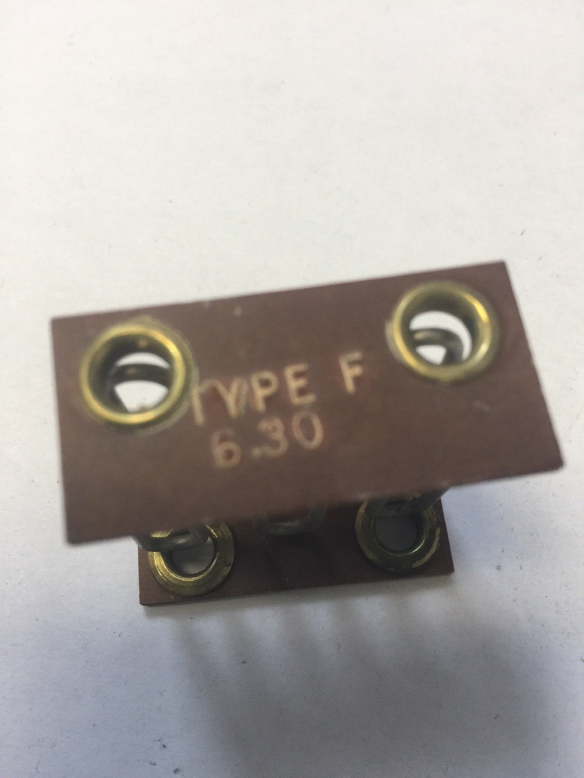 FEDERAL TYPE F HEATERS TRIP RATING 6.30 AMPS
