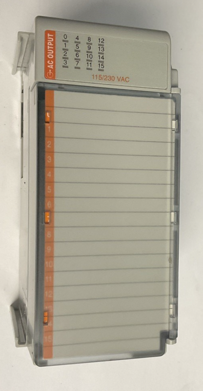 ALLEN BRADLEY 1769-OA16 OUTPUT MODULE SER.A 24VDC  265VAC