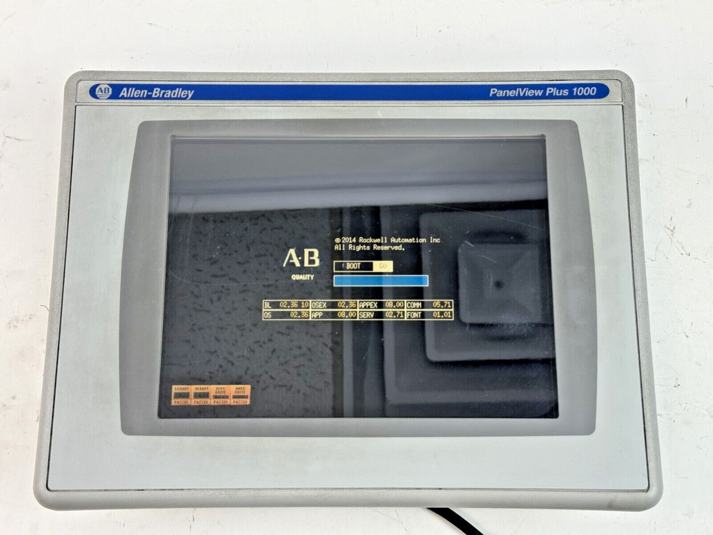 ALLEN-BRADLEY - 2711PC-T10C4D8 SER. A - PANELVIEW PLUS 1000 ASSEMBLED TERMINAL
