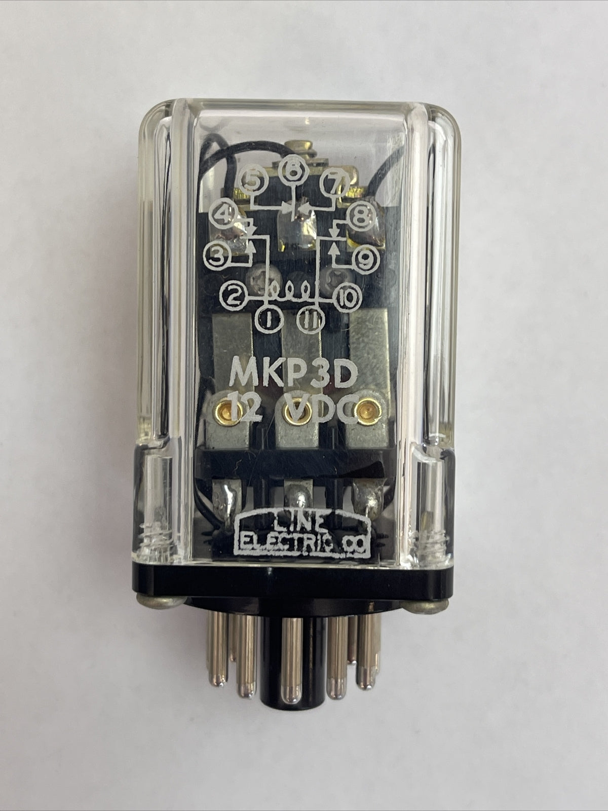 LINE ELECTRIC MKP3D RELAY 12VDC