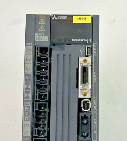 MITSUBISHI MR-J4-70B-RJ SERVO DRIVE MODULE 750W 240VAC 8/6.5A 50/60HZ