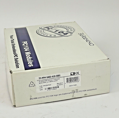 AAEON PFM 540I-A10 -REV. A1.0-PC 104 MODULE - TF-PFM-540I-A10-I001 - MOTHERBOARD