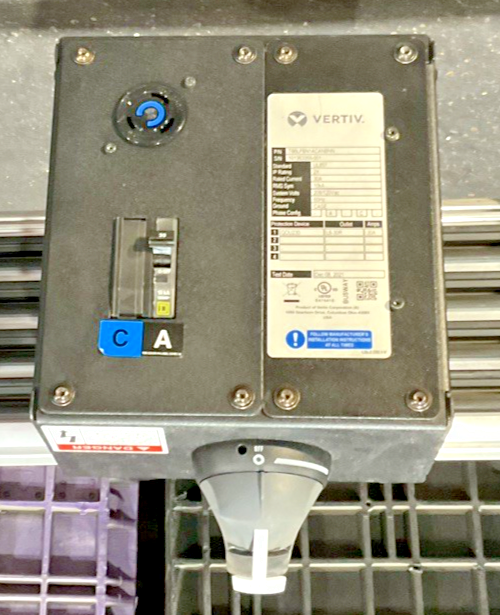 VERTIV POWERBAR iMPB BUSWAY 10' 8X30A , 2X20A BUS PLUGS UL857 208/120V EI GROUP