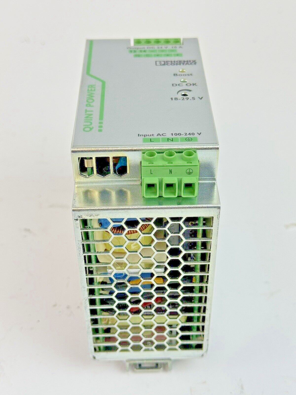 PHOENIX - QUINT-PS/1AC/24D - POWER SUPPLY -240W, 24VDC out, 10 A, 100-240 VAC in