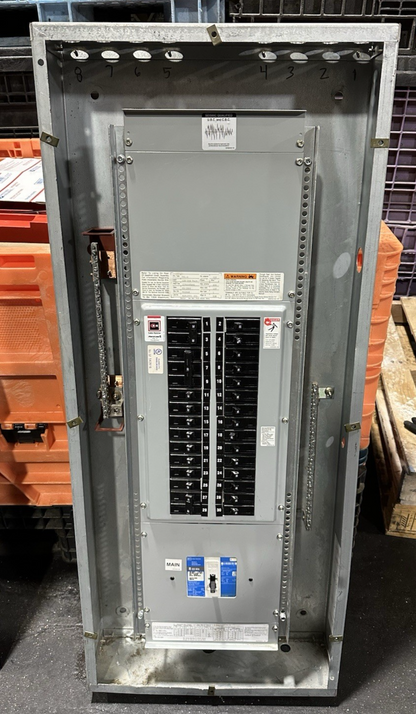 Cutler Hammer PRL1A Panelboard 150AMP 120/208V 3PH 4W 30 Space 100AMP Main