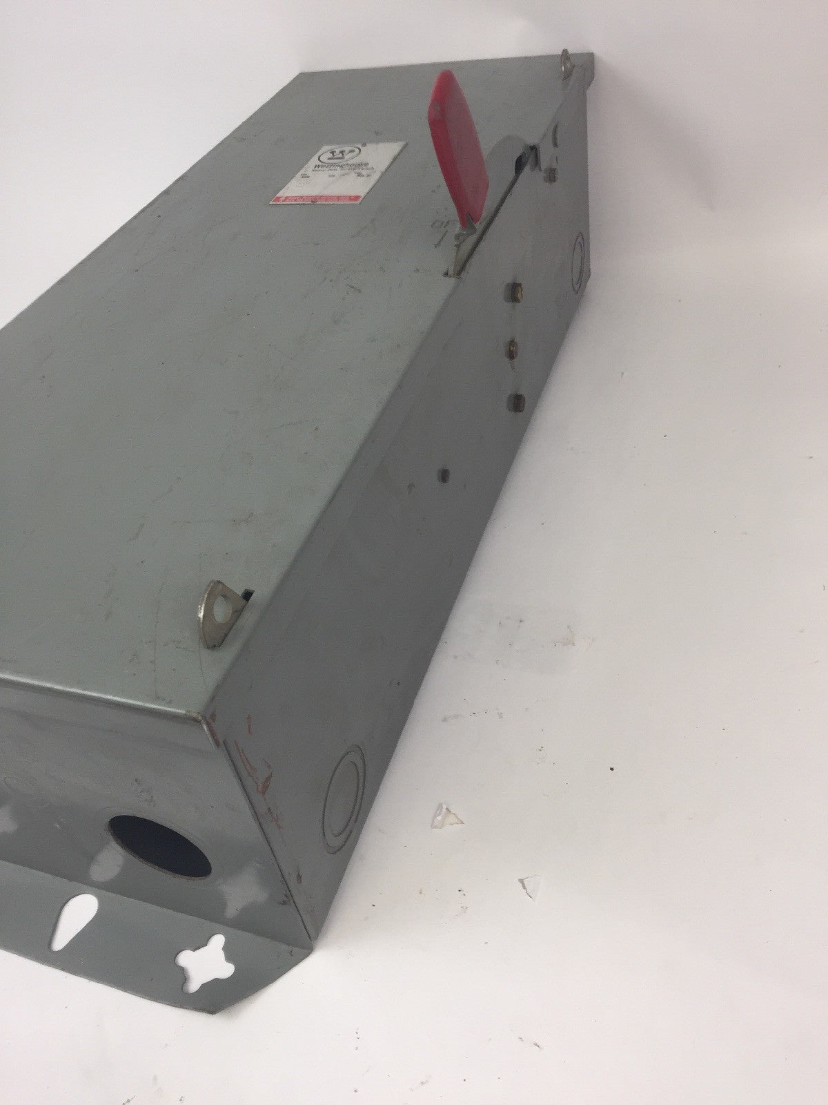 WESTINGHOUSE HUN363 HEAVY DUTY SAFETY SWITCH 100AMP 600VAC 75HP TYPE 1 ENCLOSURE