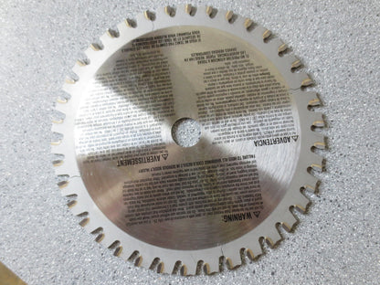 DML 72804 STEEL PRO 38T 7-1/4" CARBIDE TIPPED CIRC SAW BLADE ATB - NEW SURPLUS