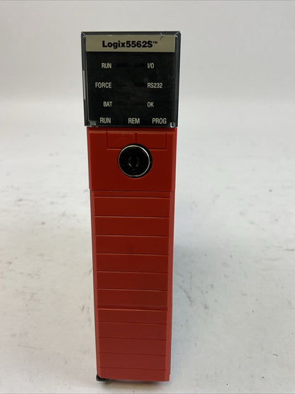 ALLEN BRADLEY 1756-L62S SER B F/W REV 1.9 CAT REV F01 PROCESSOR *NO KEY*