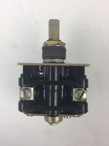 ALLEN BRADLEY F672729-1 ROTARY PILOT SWITCH SIZES 10 & 25 AMP