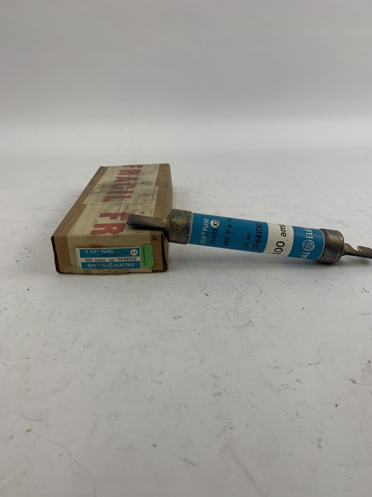 General Electric GF6B100 100A 600V Fuse "Lot of 3"