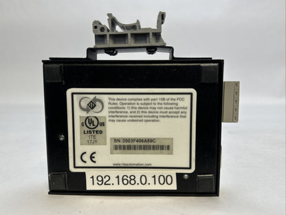 REAL TIME AUTOMATION 455ED ETHERNET/IP TO DEVICENET GATEWAY