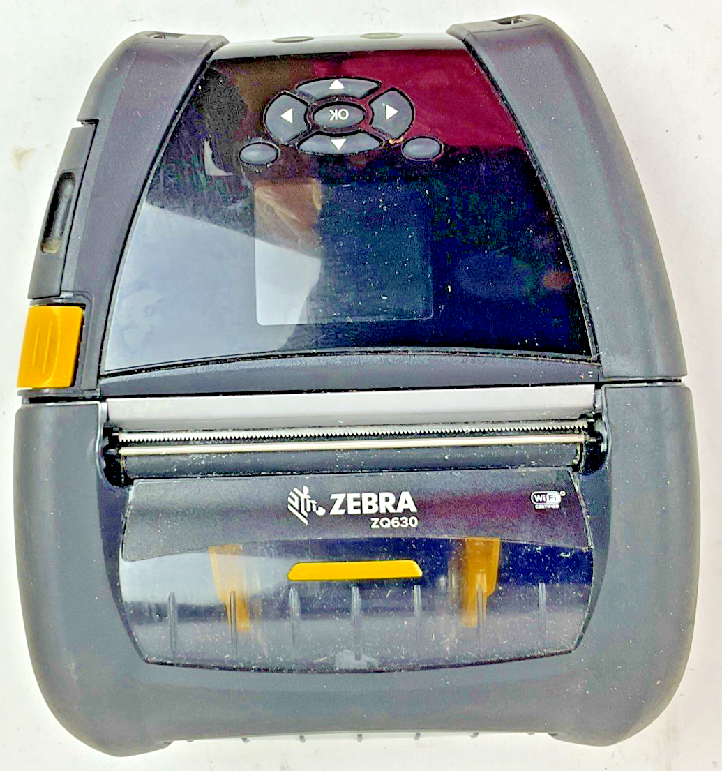 ZEBRA ZQ630 THERMAL LABEL PRINTER 12VDC ZQ63-AUWA000-00