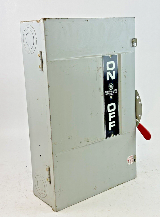 GE - TGN3324 MODEL 6 - SAFETY SWITCH NON-FUSIBLE - 200A/ 240VAC/ 3 POLE/ TYPE 1