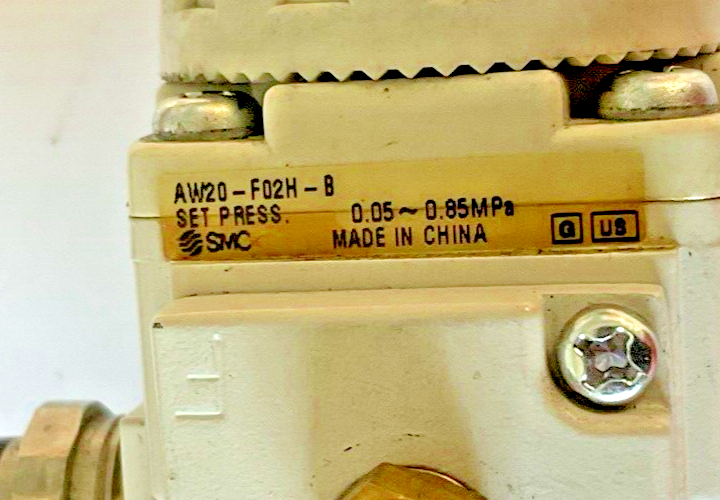 SMC AW20-F02H-B PNEUMATIC FILTER 0.05-0.85MPS