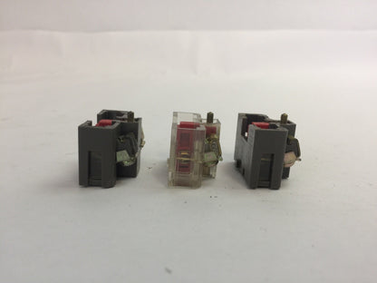 ITE H32XNC CONTACT BLOCK 10A 600VAC (LOT OF 3)