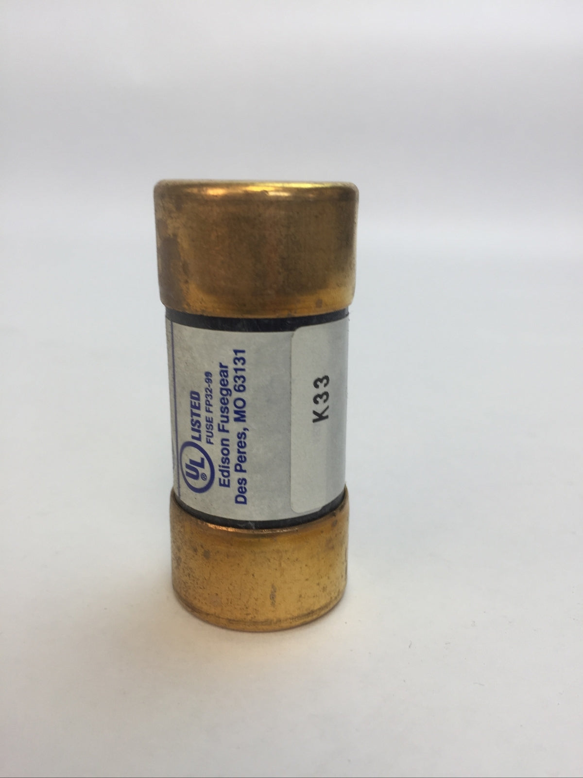 EDISON JFL60 CLASS J FAST-ACTING CURRENT LIMITING FUSE 60AMP 600VAC