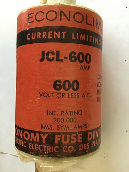 FEDERAL PACIFIC JCL-600 ECONOLIM 600A 600VAC CLASS J