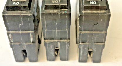 GENERAL ELECTRIC THQL1130 (2X), THQL1120 CIRCUIT BREAKER 120/240VAC**LOTOF3**