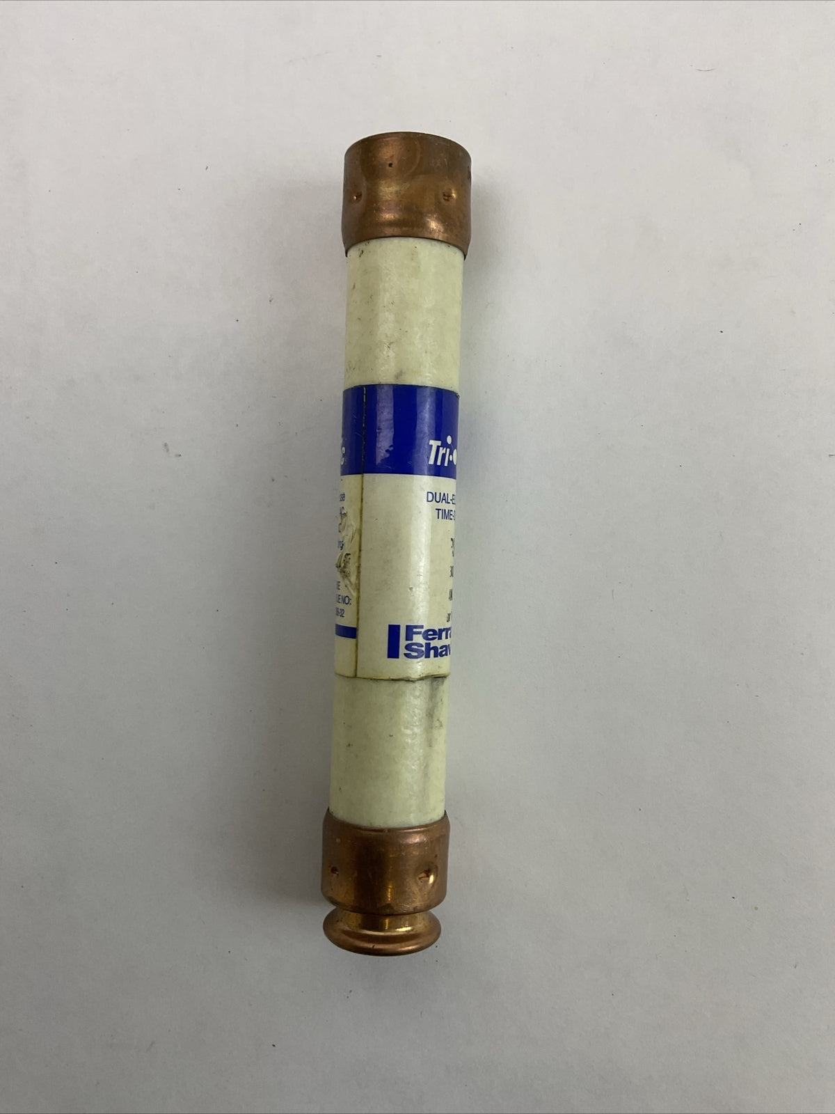 FERRAZ SHAWMUT TRS30R TRI-ONIC DUAL ELEMENT FUSE 30AMP 600VAC 300VDC (LOT OF 3)