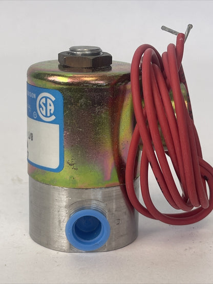 SKINNER V52LB2100 V5 SERIES SOLENOID VALVE 100PSI 110/120V 50/60HZ 11WATTS