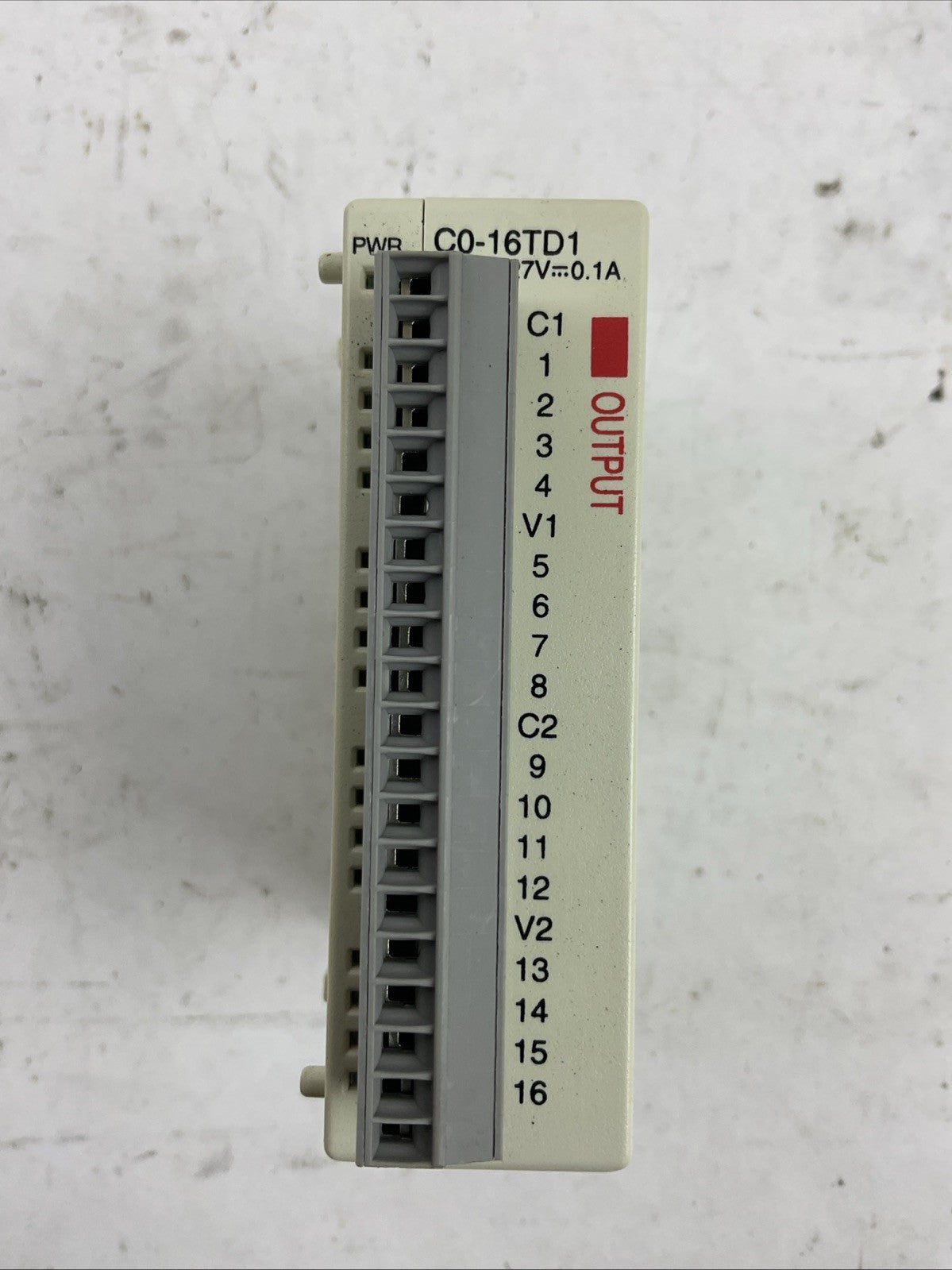 AUTOMATIONDIRECT C0-16TD1 OUTPUT MODULE 5-27VDC 0.1A/pt