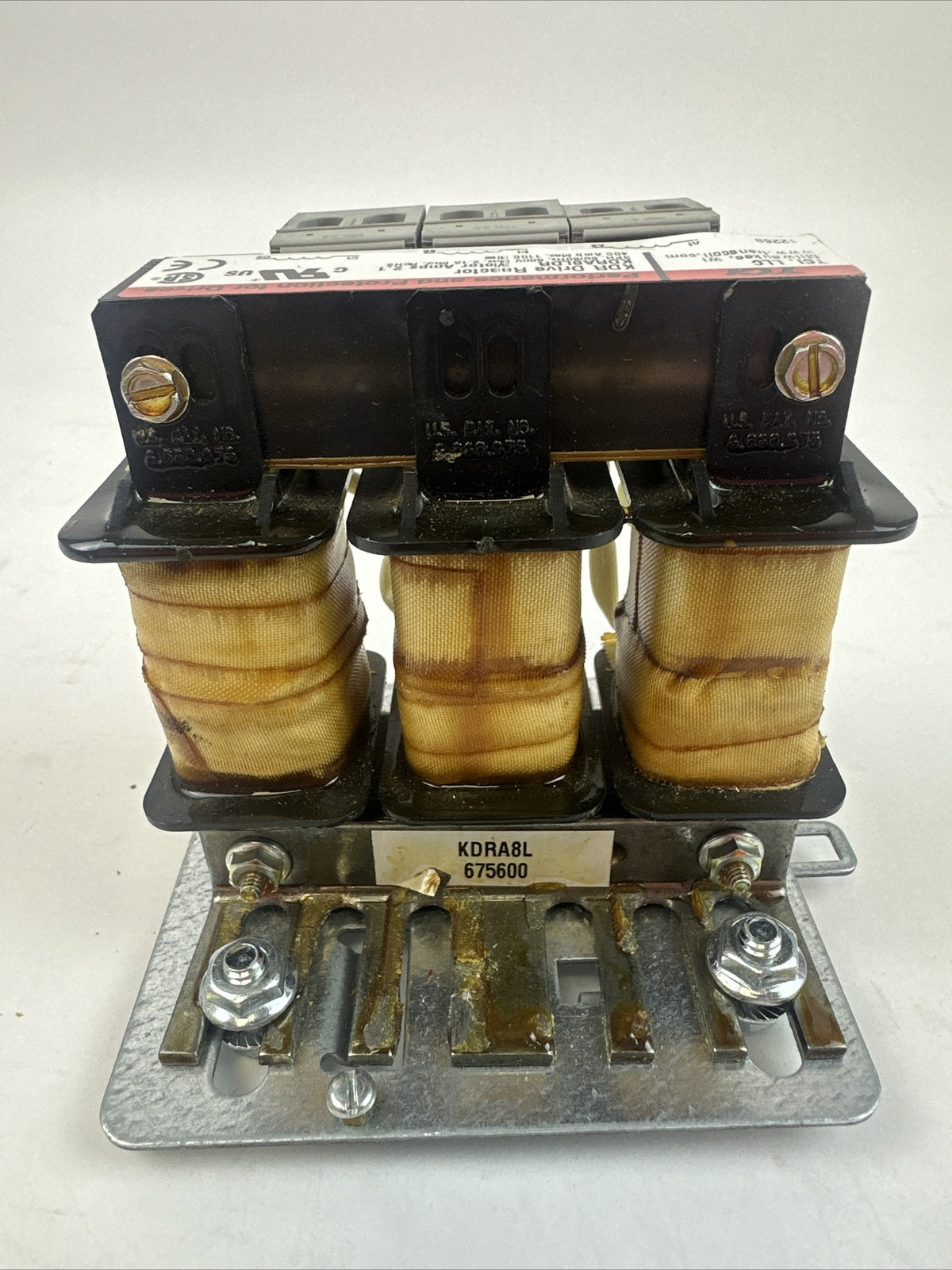TCI KDRA8LDR KDR DRIVE REACTOR 2.1AMP 3PH 600V