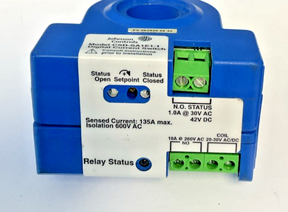JOHNSON CONTROLS CSD-SA1E1-1 DIGITAL CURRENT SWITCH 135A 600VAC ***LOTOF2***