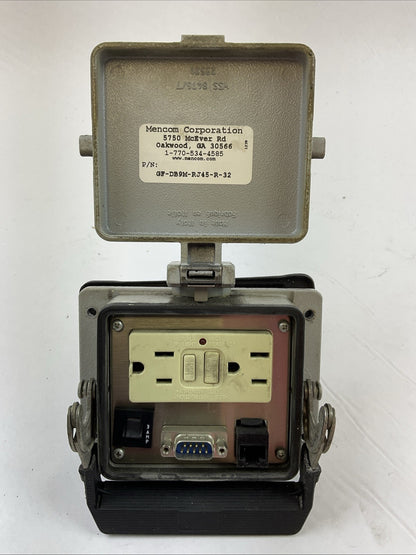 MENCOM GF-DB9M-RJ45-R-32 PANEL INTERFACE CONNECTOR
