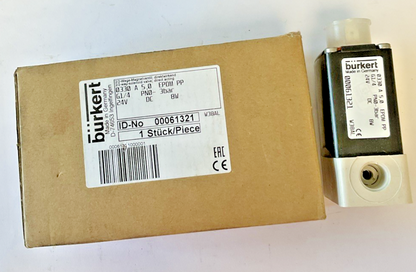 BURKERT 0330 A 5.0 SOLENIOD VALVE 3BAR  24VDC 8W