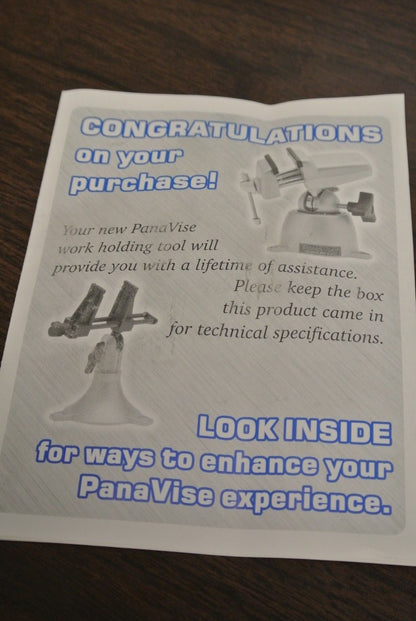 PANAVISE BASE MODEL 305 / LOW-PROFILE BASE / MODEL BUILDING, JEWELRY, HOBBY NEW