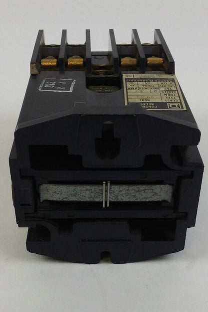 Square D 8501 G0-80 Series D A/C Control Relay Open Type 8 N.O. Contacts