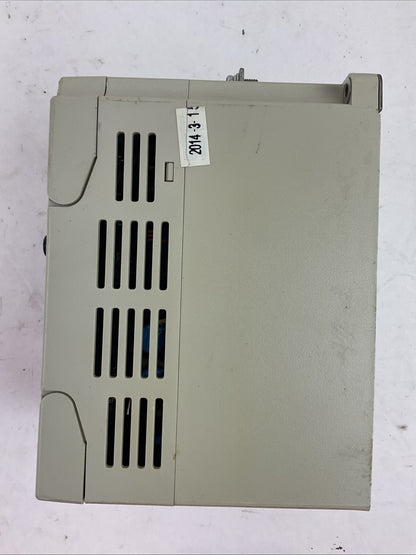 DELTA VFD015M43B AC DRIVE 1.5kW OUTPUT 3PH 0-480VAC 4A 3.1KVA 2HP VERSION 03.04