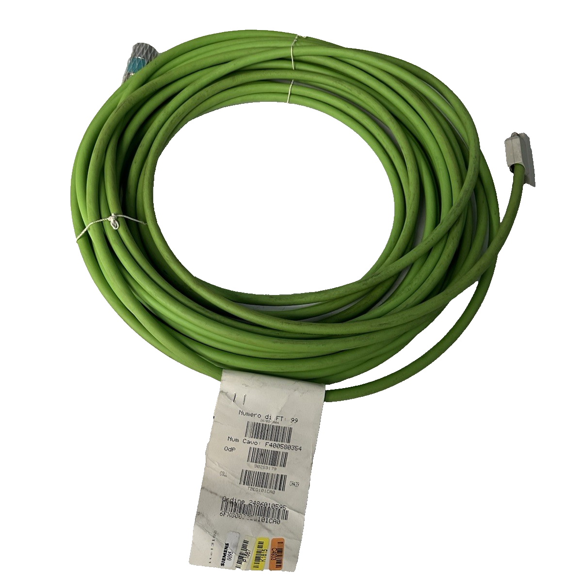 SIEMENS 6FX8002-2EQ10-1CA0 ENCODER CABLE 20M CABLE