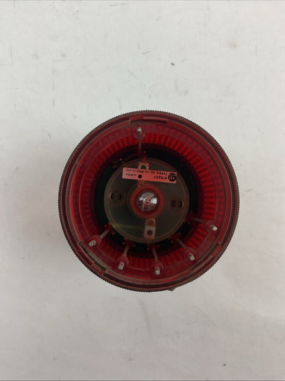 ALLEN BRADLEY 855T-B24DN4 SER B 24V 0.271A STEADY INCANDESCENT RED STACK LIGHT