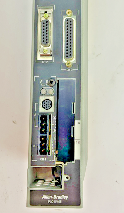 ALLEN BRADLEY 1785-L40E PLC-5/40E ETHERNET/IP CONTROLLER