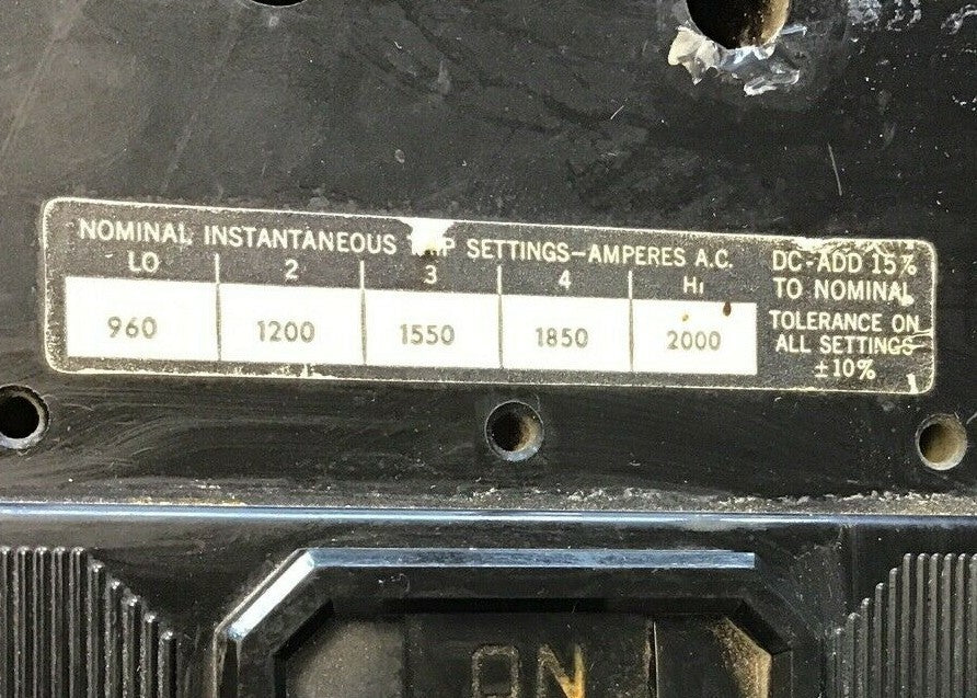 I-T-E FJ2B200 CIRCUIT BREAKER - 200A  2-POLE -