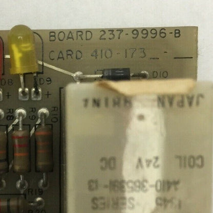 NOTIFIER 237-9996-B FIRE ALARM CIRCUIT BOARD 410-173