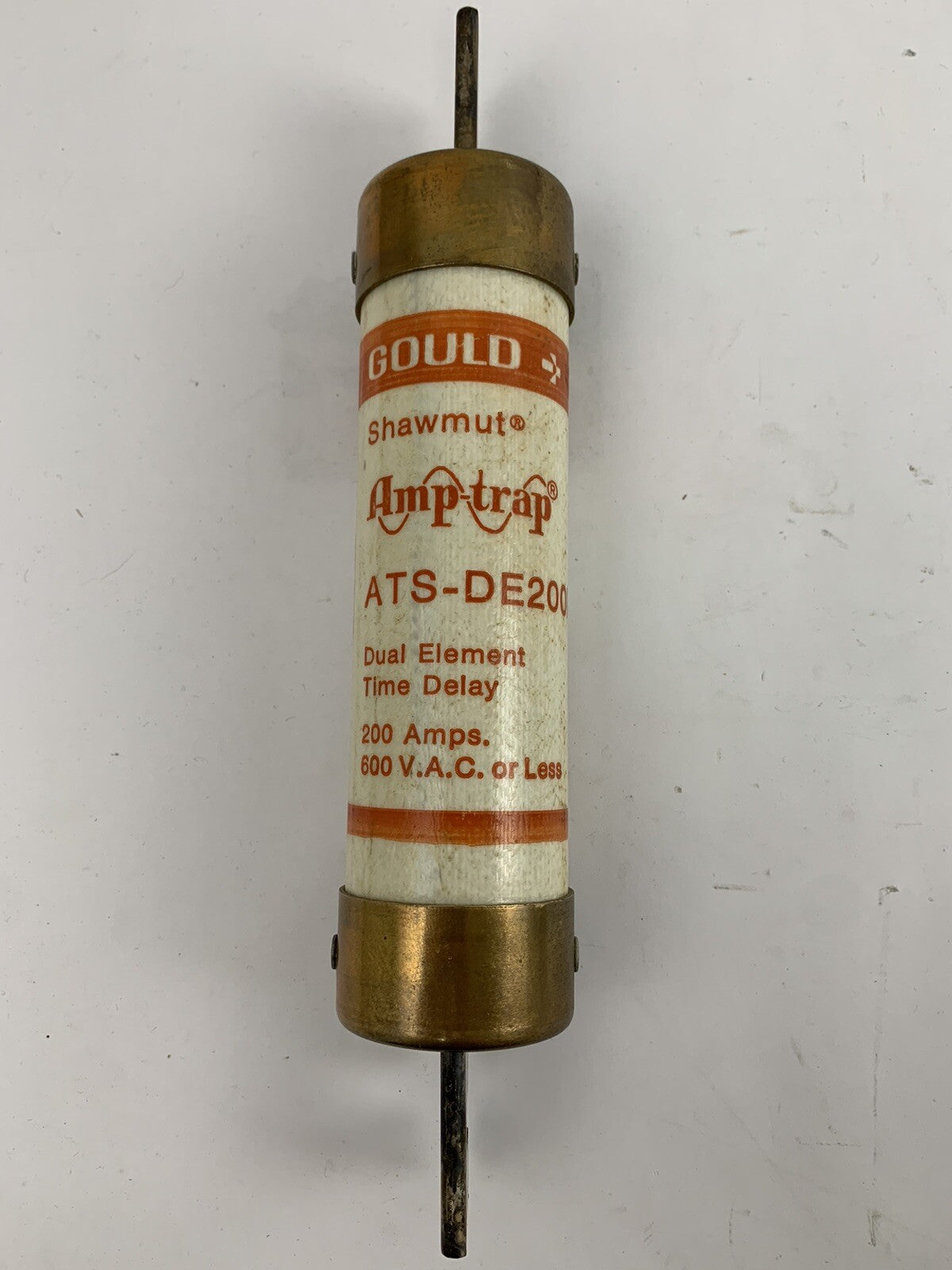 Gould Shawmut Amp-trap ATS-DE200R 200A 600V Class RK5 Fuse
