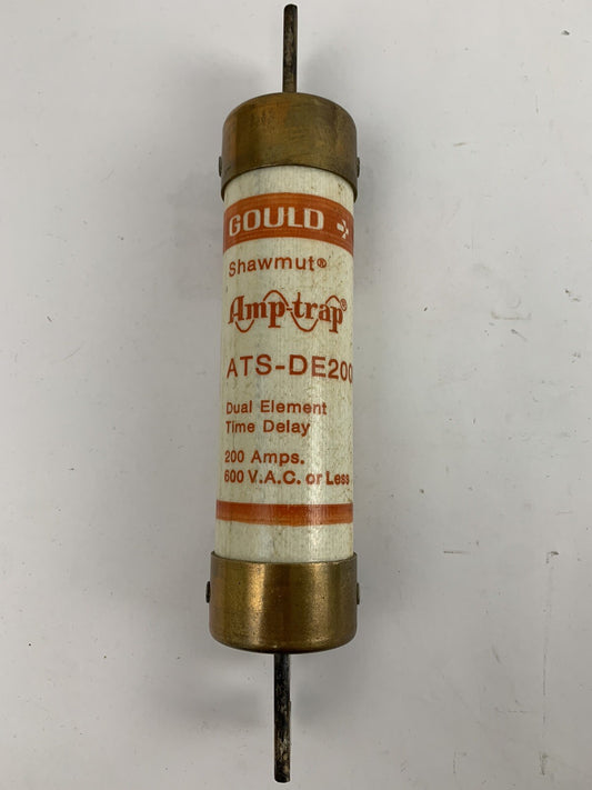 Gould Shawmut Amp-trap ATS-DE200R 200A 600V Class RK5 Fuse