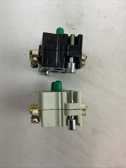 CUTLER HAMMER 10250T2 CONTACT BLOCK (LOT OF 2)